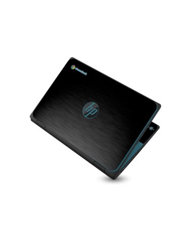 HP Chromebook X360 11 G3 EE MTS BLACK Laptop Skin