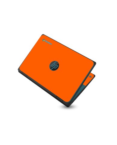 HP Chromebook X360 11 G3 EE ORANGE Laptop Skin