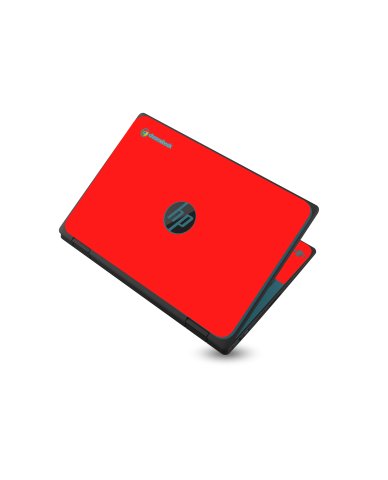 HP Chromebook X360 11 G3 EE RED Laptop Skin