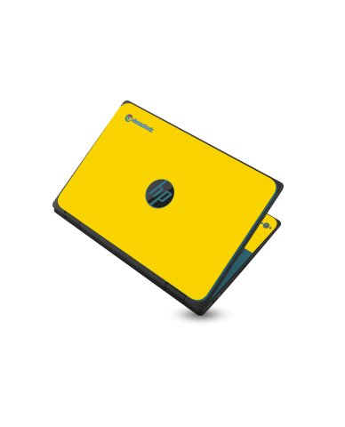 HP Chromebook X360 11 G3 EE YELLOW Laptop Skin