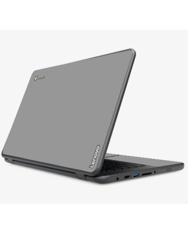 IBM/Lenovo Chromebook 100e GREY SILVER Laptop Skin