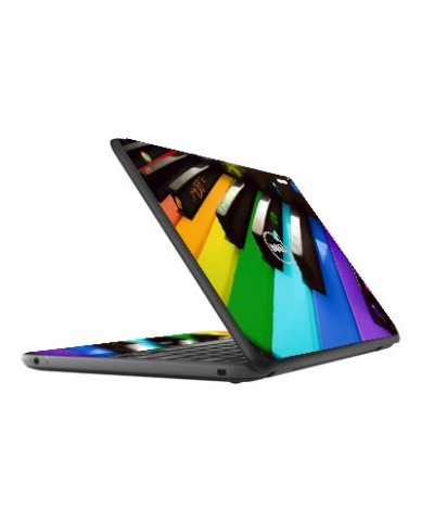 Dell Chromebook 13 3380 COLORFUL PIANO Laptop Skin
