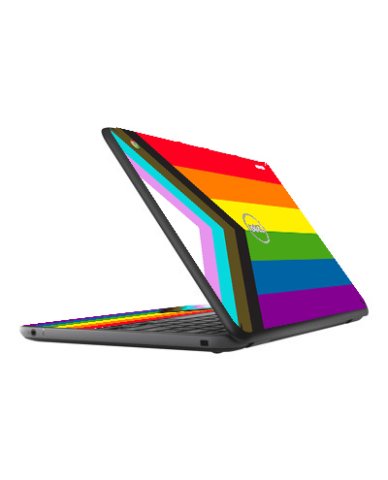 Dell Chromebook 13 3380 PROGRESSIVE PRIDE FLAG Laptop Skin
