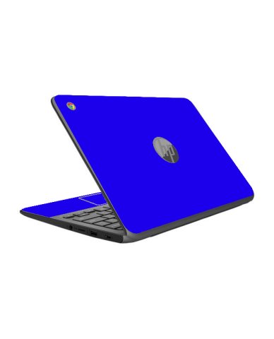 HP Chromebook 11 G6 EE BLUE Laptop Skin