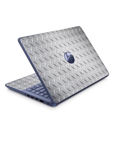 HP NoteBook 14-CF2111WM DIAMOND PLATE Laptop Skin