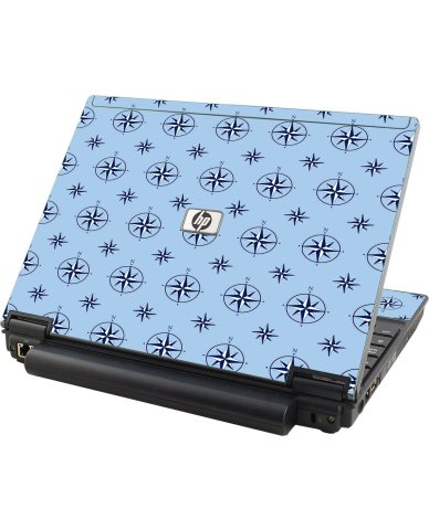 Nautical Blue  HP Elitebook 2530P Laptop Skin