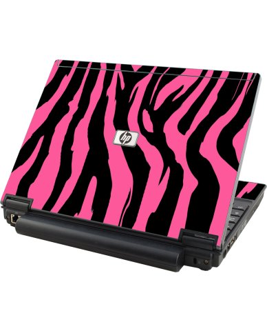 Pink Zebra HP Elitebook 2530P Laptop Skin