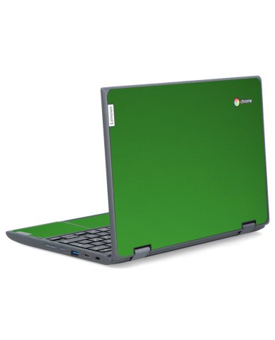 IBM/Lenovo Chromebook 300e G2 MTR CHROME GREEN Laptop Skin