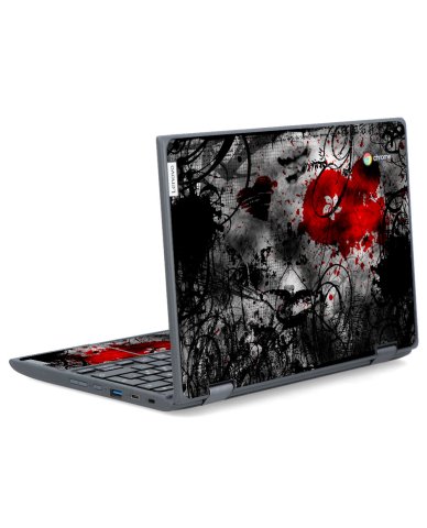 IBM/Lenovo Chromebook 300e G2 MTR HEARTWORK Laptop Skin