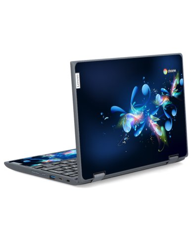 IBM/Lenovo Chromebook 300e G2 MTR PIXIE DUST Laptop Skin