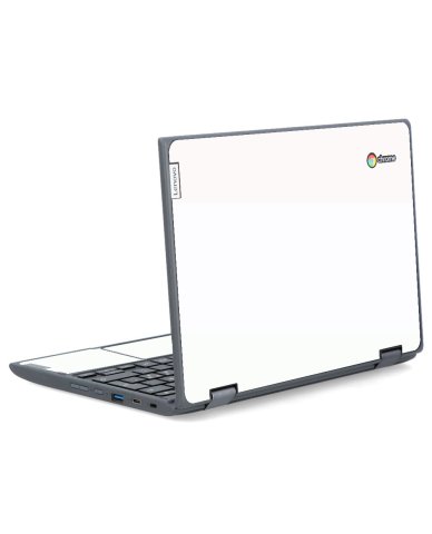 IBM/Lenovo Chromebook 300e G2 MTR WHITE Laptop Skin