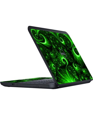 Dell Latitude 3440 GREEN SWIRLS Laptop Skin