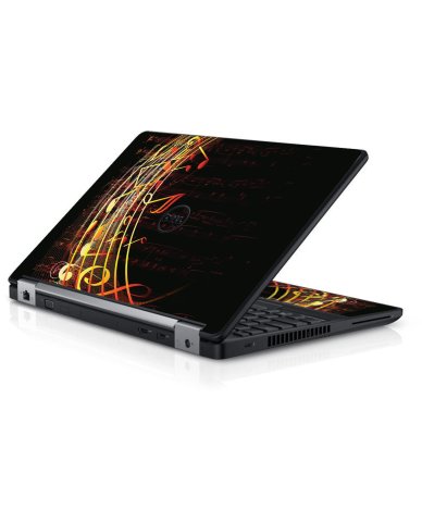 Dell Precision 3510 3520 3530 FLOWING NOTES Laptop Skin