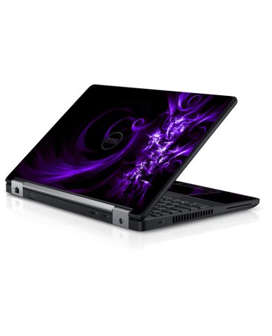Dell Precision 3510 3520 3530 PURPLE SPIRAL Laptop Skin