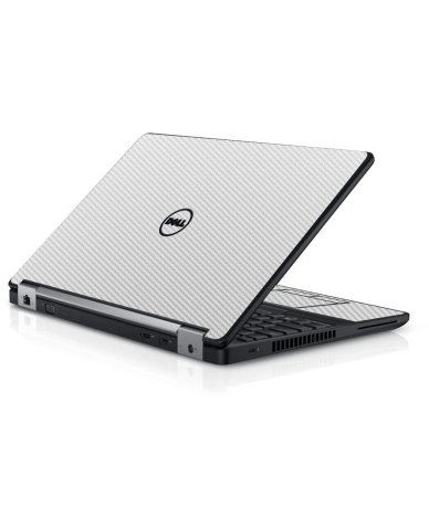 Dell Precision 3510 3520 3530 WHITE CARBON FIBER Laptop Skin