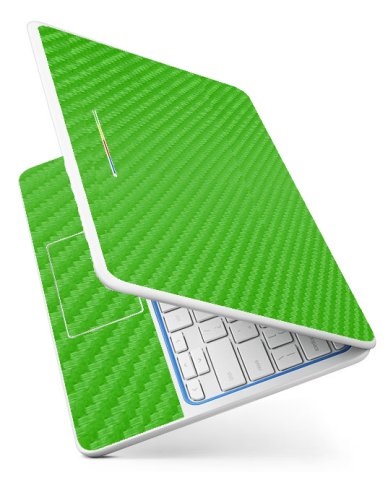 HP Chromebook 11 1101 GREEN CARBON FIBER Laptop Skin