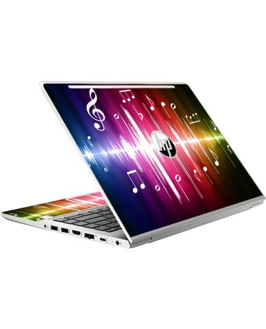 HP ProBook 445 G8 NEON NOTES Laptop Skin