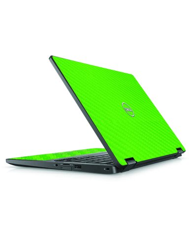 Dell Latitude 5300 / 5310 2 in 1 GREEN CARBON FIBER Laptop Skin