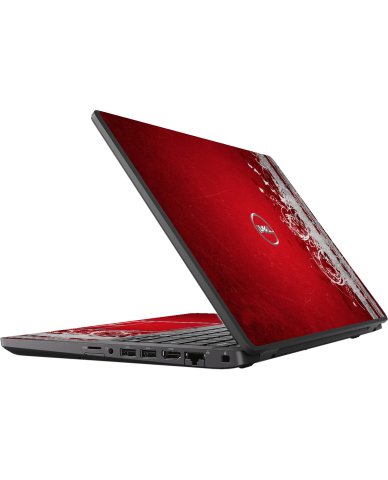 Dell Latitude 5400 / 5401 RED GRUNGE Laptop Skin