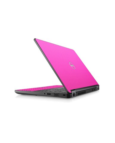 Dell Latitude 5480 / 5490 / 5491 PINK CARBON FIBER Laptop Skin