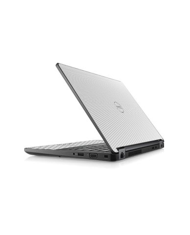 Dell Latitude 5480 / 5490 / 5491 WHITE CARBON FIBER Laptop Skin