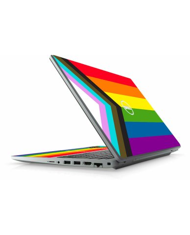 Dell Latitude 5520 / 5521 PROGRESSIVE PRIDE FLAG Laptop Skin