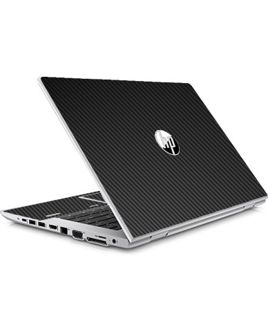 HP ProBook 640 G4 / G5 BLACK CARBON FIBER Laptop Skin
