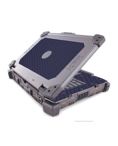 Dell Latitude E6420 XFR BLUE CARBON FIBER Laptop Skin