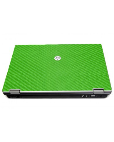 HP ProBook 6550B GREEN CARBON FIBER Laptop Skin