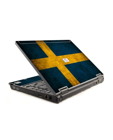 Swedish Flag HP Compaq 6910P Laptop Skin