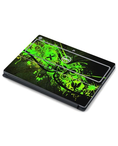 Dell Latitude 7320 2 IN 1 GRAFFITI GREEN Laptop Skin