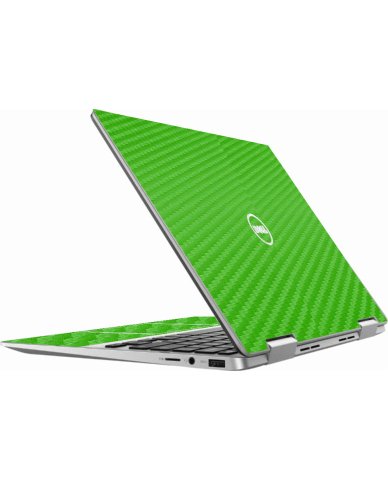 Dell Inspiron 7329  GREEN CARBON FIBER Laptop Skin