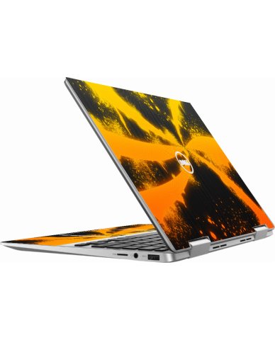 Dell Inspiron 7329  ORANGE TWIST Laptop Skin