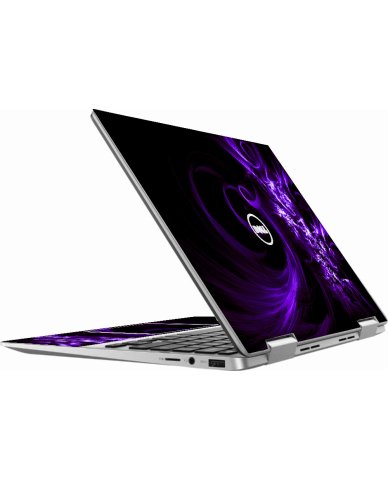 Dell Inspiron 7329  PURPLE SPIRAL Laptop Skin