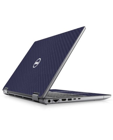 Dell Latitude 7400 2 in 1 BLUE CARBON FIBER Laptop Skin