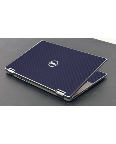 Dell Latitude 7410 2 IN 1 BLUE CARBON FIBER Laptop Skin