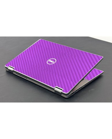 Dell Latitude 7410 2 IN 1 PURPLE CARBON FIBER Laptop Skin