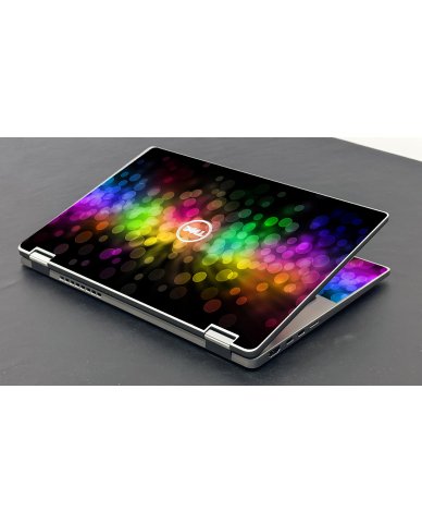 Dell Latitude 7410 2 IN 1 RAINBOW BOKEH Laptop Skin
