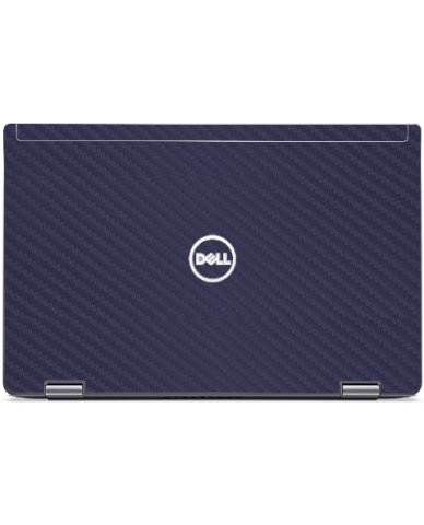 Dell Latitude Silver 7420 2 in 1 BLUE CARBON FIBER Laptop Skin