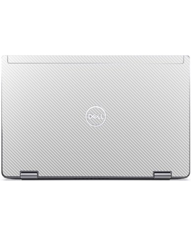 Dell Latitude Silver 7420 2 in 1 WHITE CARBON FIBER Laptop Skin