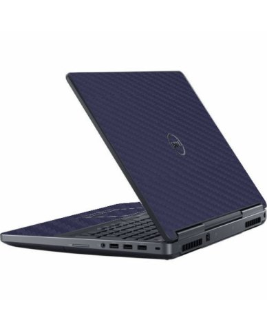 Dell Precision 7730 BLUE CARBON FIBER Laptop Skin