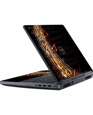 Dell Precision 7710 / 7720 FLOWING NOTES Laptop Skin