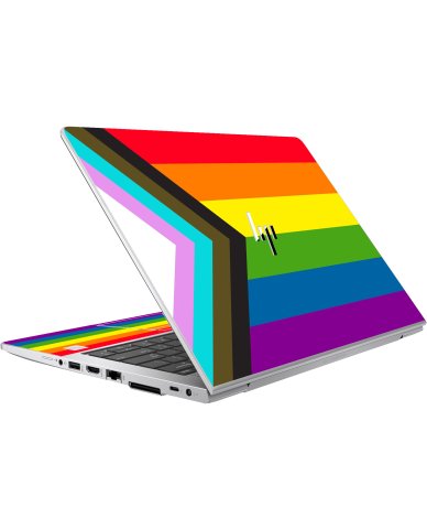 HP EliteBook 830 G5 PROGRESSIVE PRIDE FLAG Laptop Skin