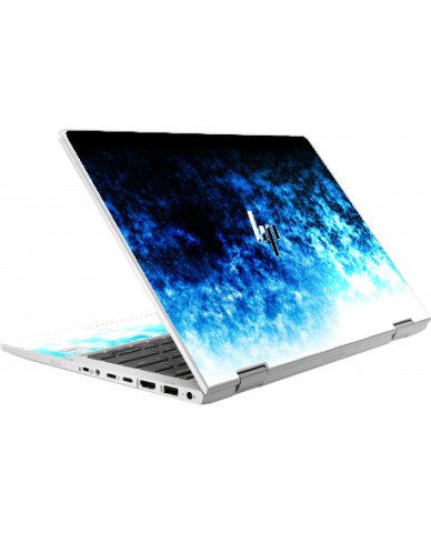 HP EliteBook X360 830 G6 ABSTRACT FLAMES Laptop Skin