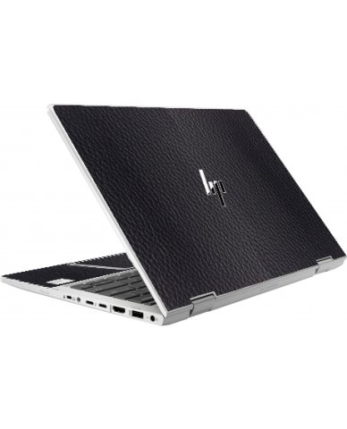 HP EliteBook X360 830 G8 BLACK LEATHER Laptop Skin