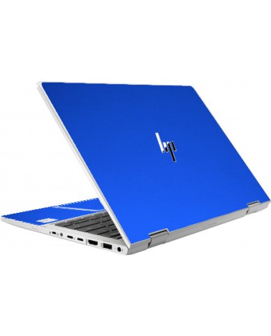 HP EliteBook X360 830 G6 CHROME BLUE Laptop Skin