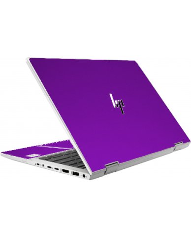 HP EliteBook X360 830 G8 CHROME PURPLE Laptop Skin