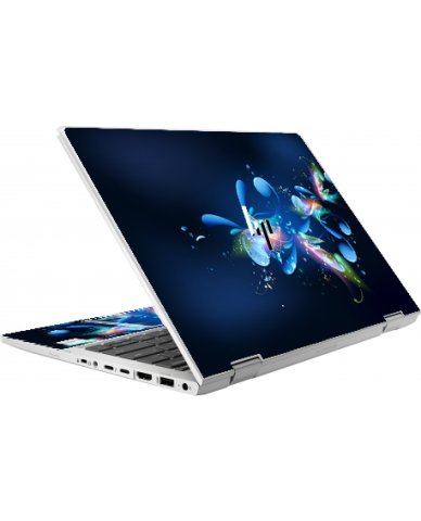 HP EliteBook X360 830 G8 PIXIE DUST Laptop Skin