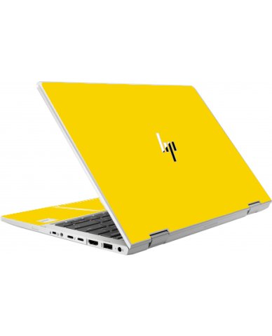 HP EliteBook X360 830 G8 YELLOW Laptop Skin