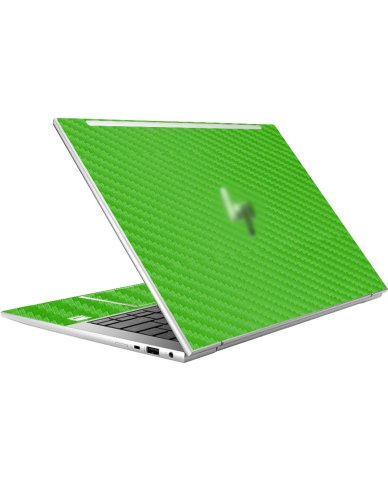 HP EliteBook 845 G9 GREEN CARBON FIBER Laptop Skin